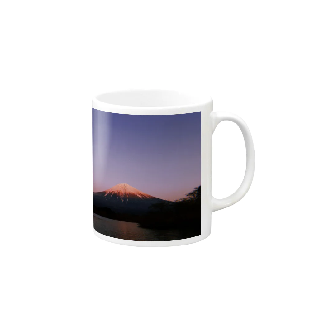 ChipiのAKA FUJI Mug :right side of the handle