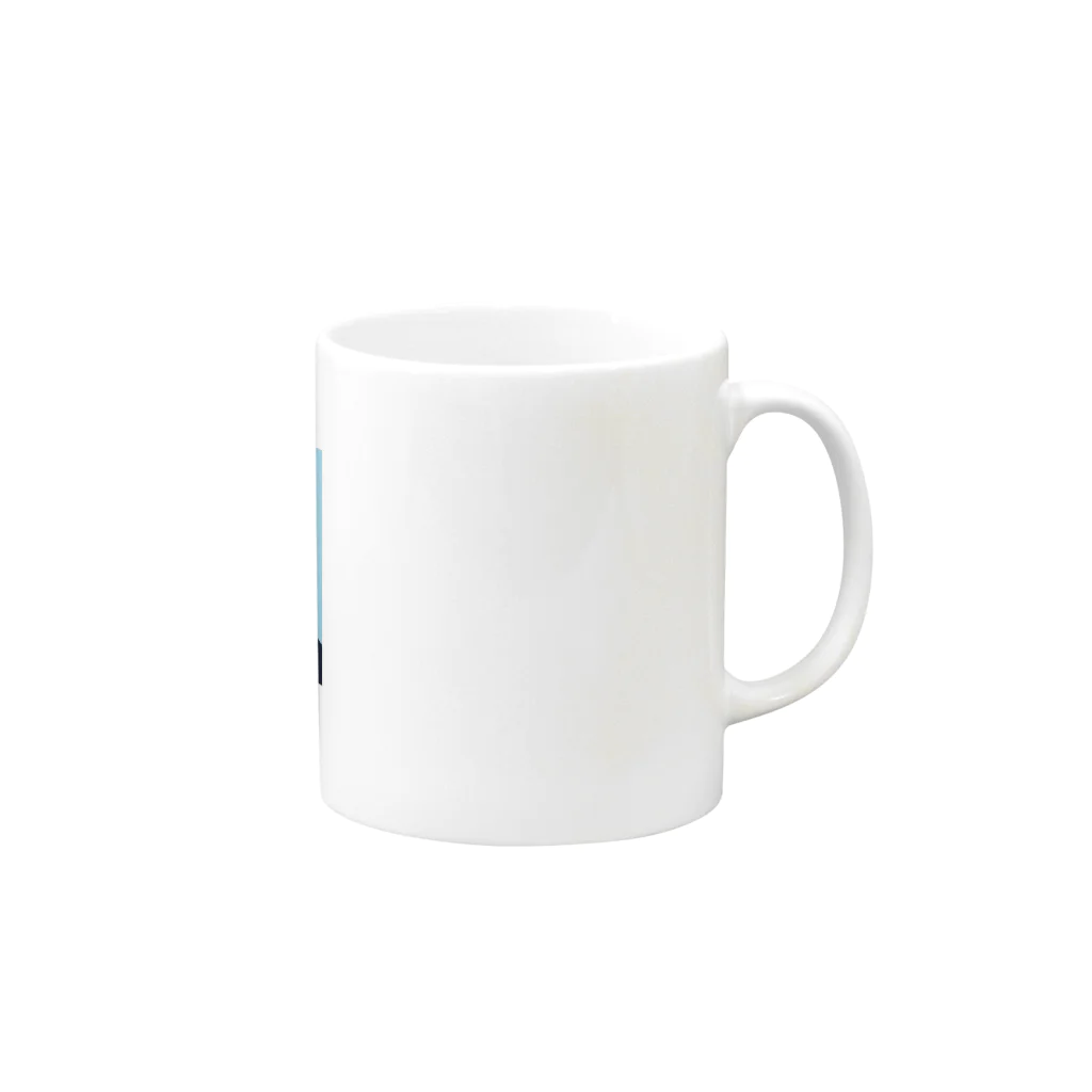 村田似の村おじ Mug :right side of the handle