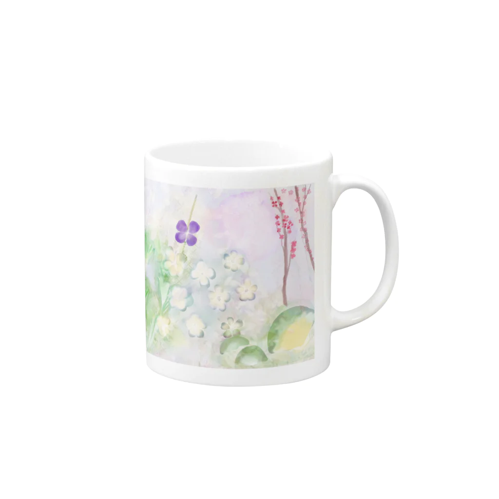 St.SKの松乃山 Mug :right side of the handle