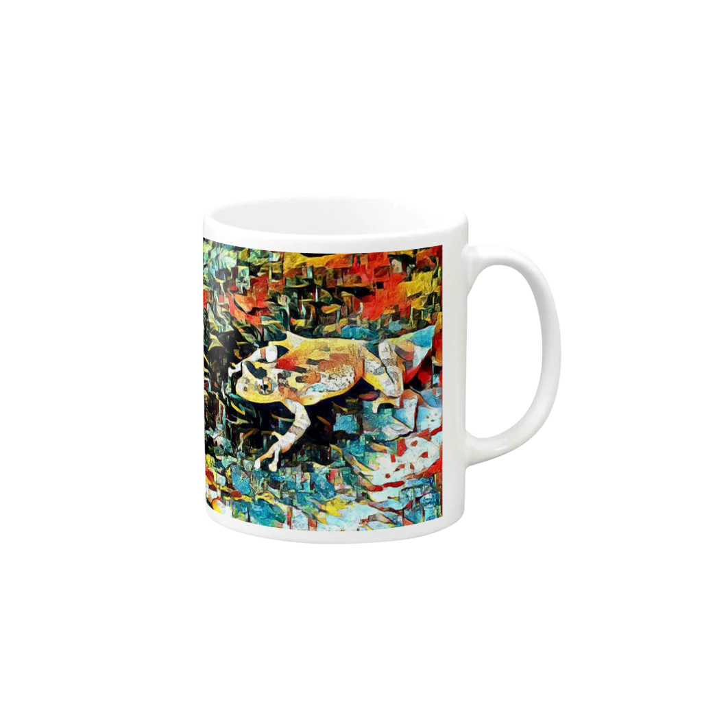 Fantastic FrogのFantastic Frog -Plein Air Version- Mug :right side of the handle