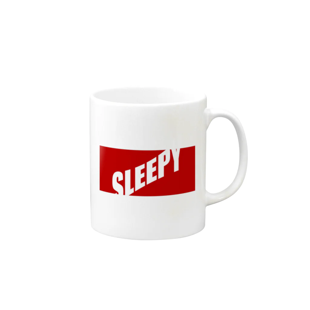 NEMURI's MartのSLEEPY Mug :right side of the handle