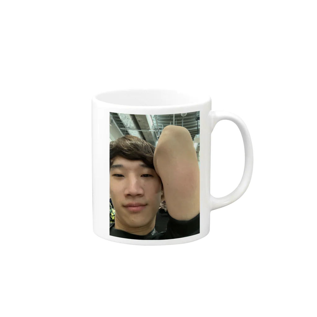 wannabiesの予防接種 Mug :right side of the handle