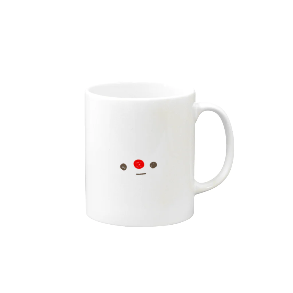 しゅーふるーるのもちゃくん Mug :right side of the handle