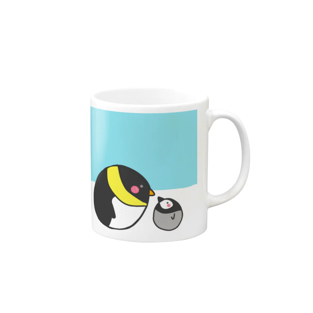 ぷいこのおみせのペンペン。 Mug :right side of the handle