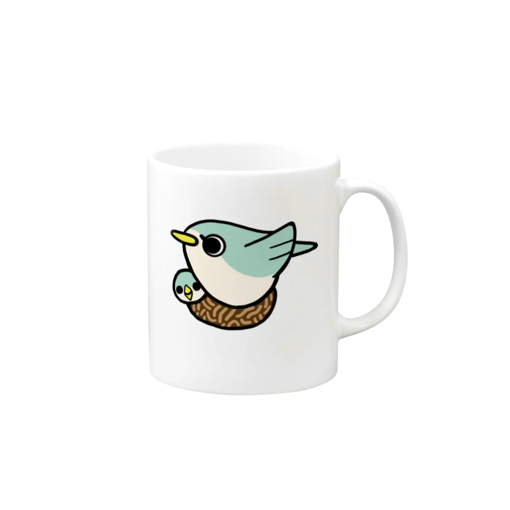 ゴロ画伯におまかせ！のワピピ！ Mug :right side of the handle