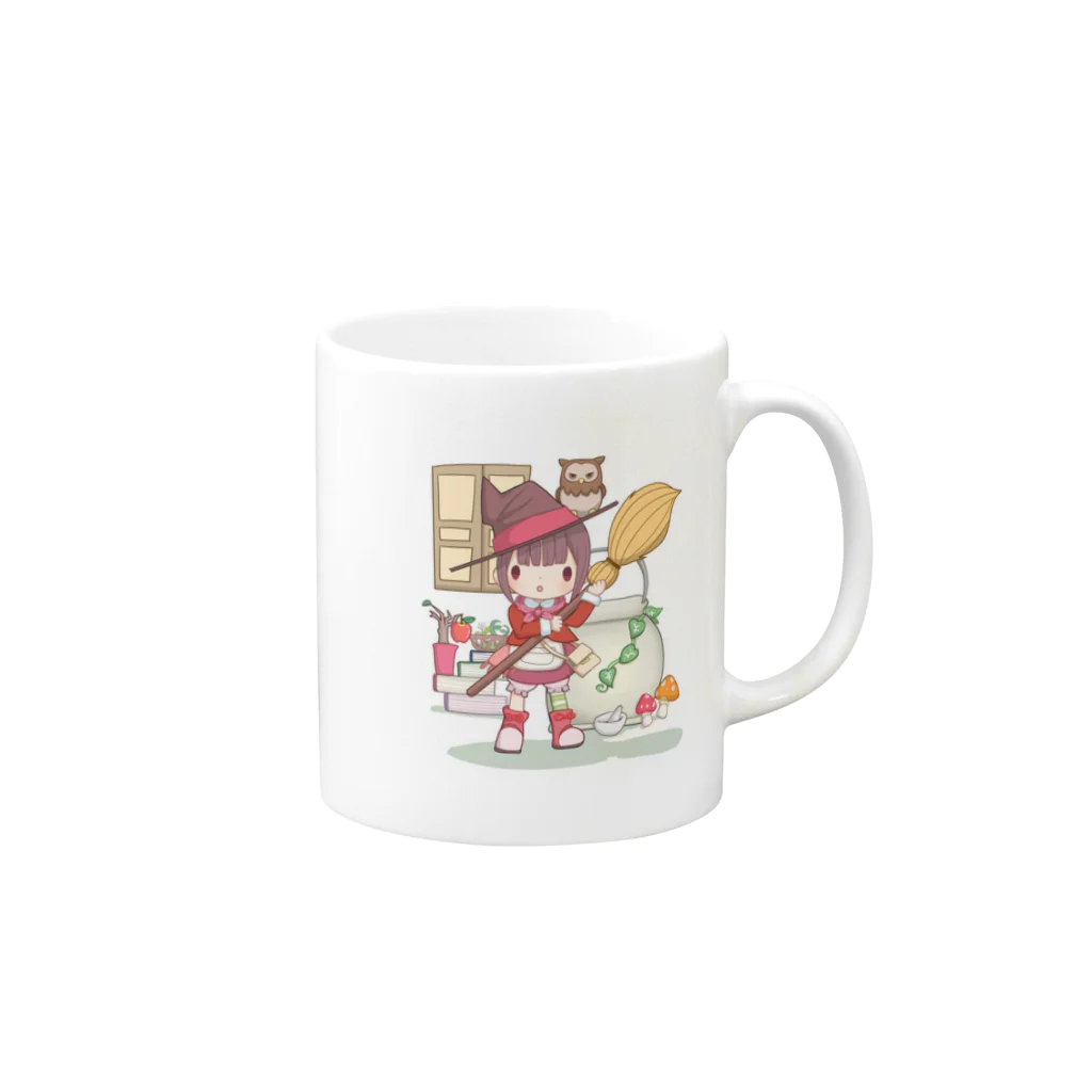 RINGOの魔女と Mug :right side of the handle