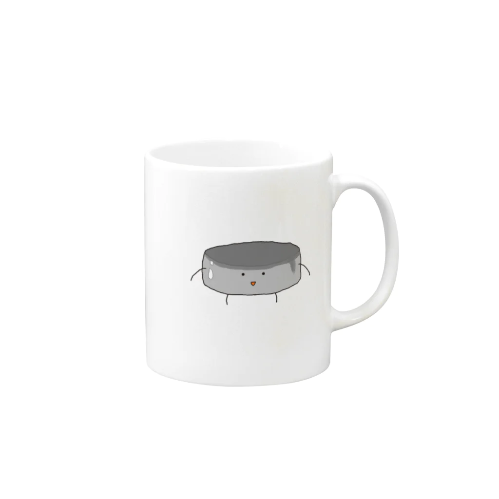 abのはるて Mug :right side of the handle