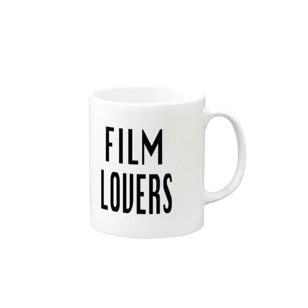 Freude GoodsのFILM LOVERS Mug :right side of the handle
