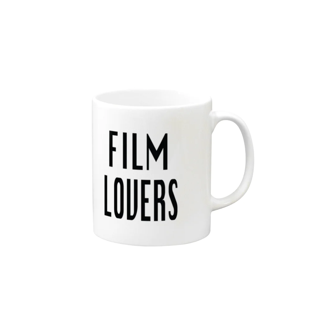 Freude GoodsのFILM LOVERS マグカップの取っ手の右面