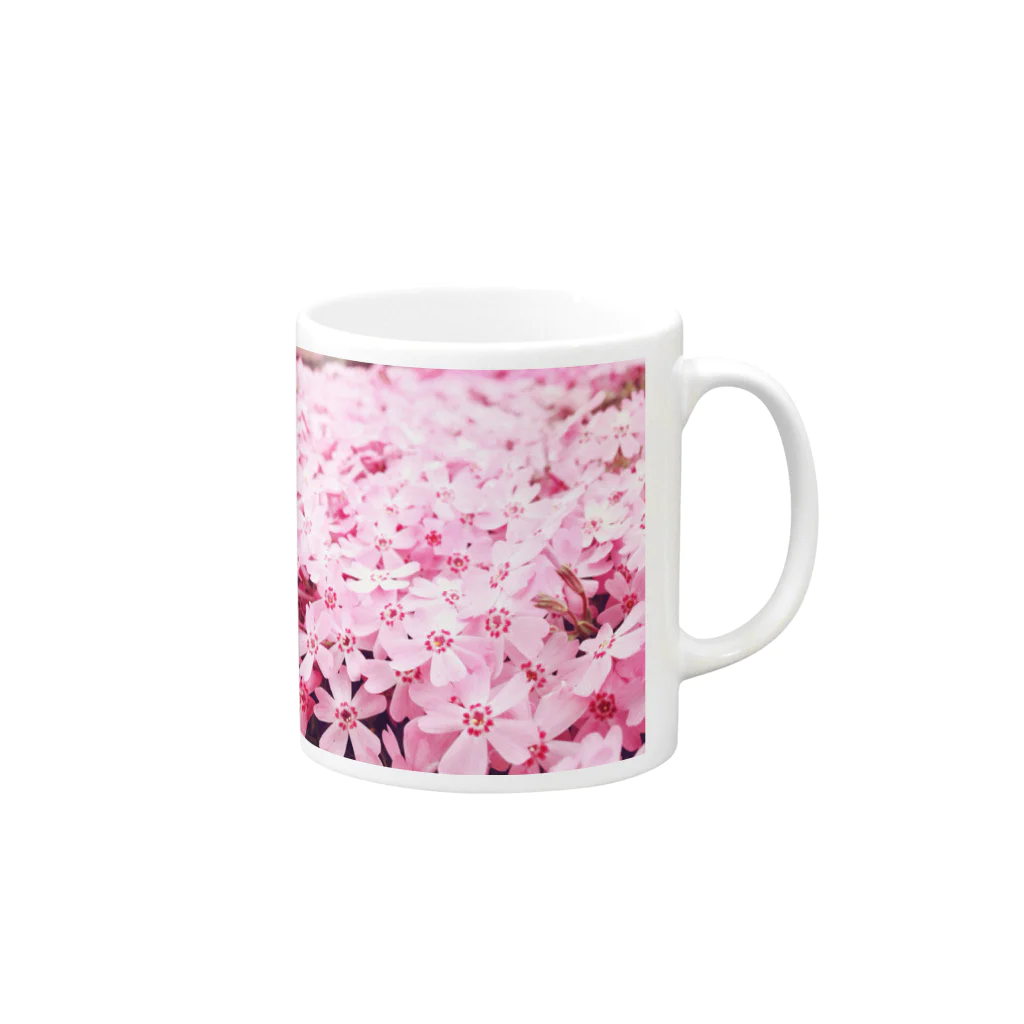 saaの花 Mug :right side of the handle