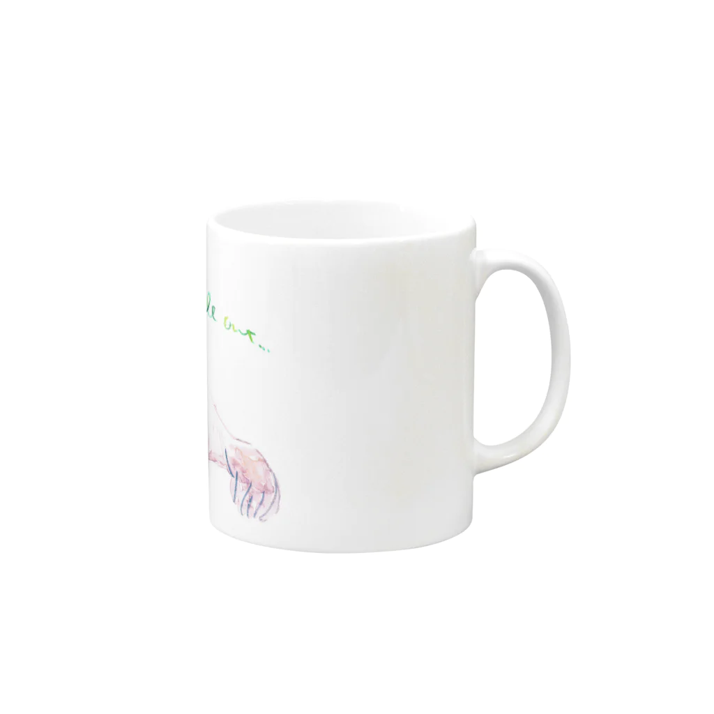 ERIのChillなセイウチ Mug :right side of the handle