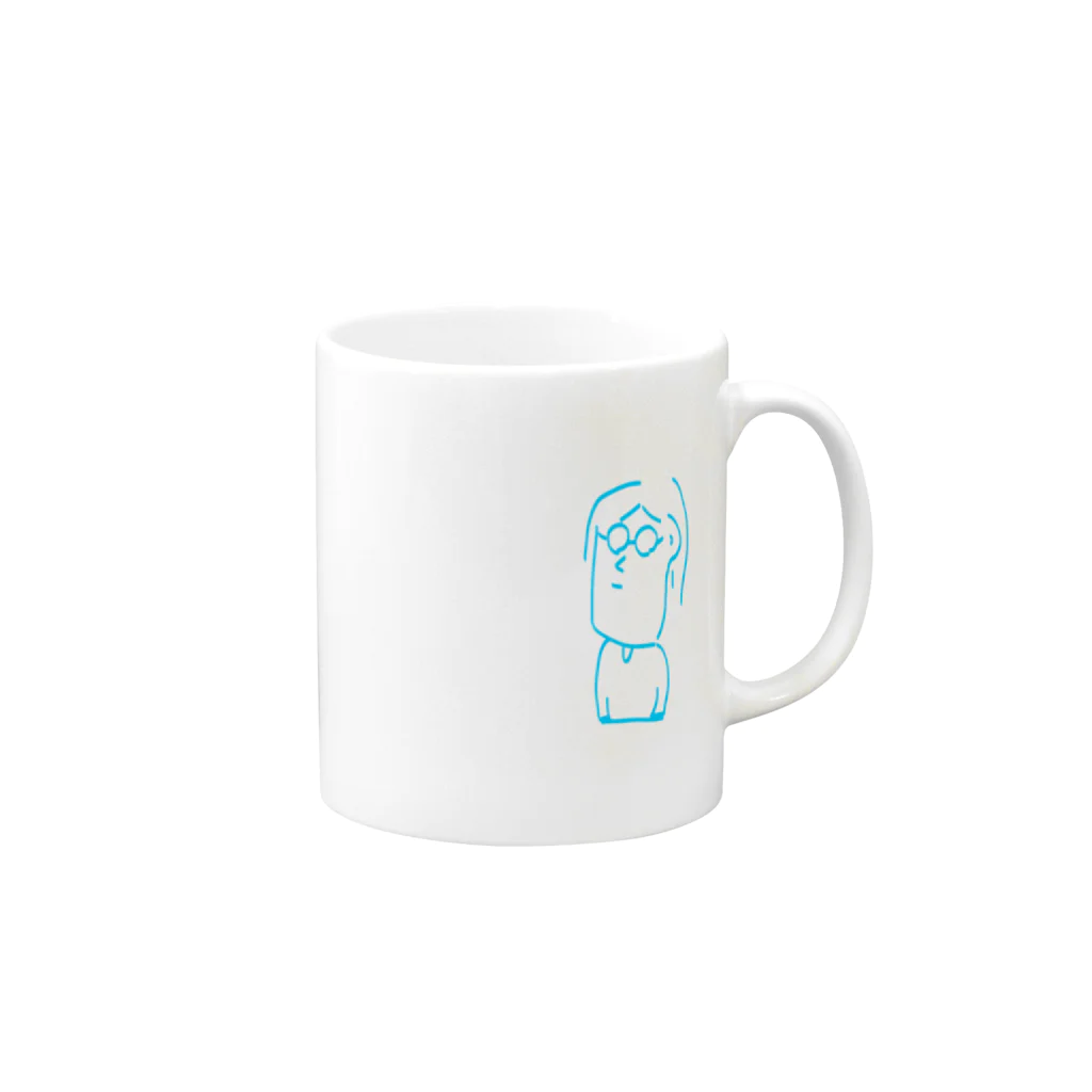 みこ🇰🇷のぼー Mug :right side of the handle