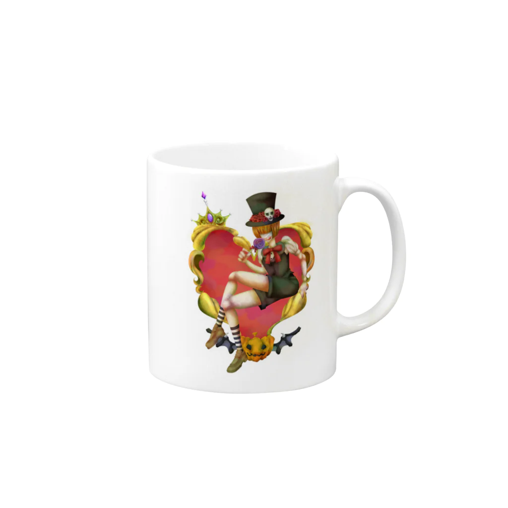 Ω少年店舗出張店のPrince of Halloween Mug :right side of the handle