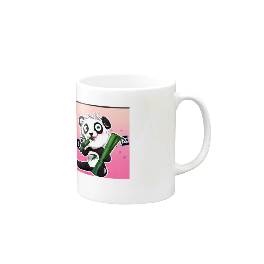 Zs.柿ピーのa Mug :right side of the handle