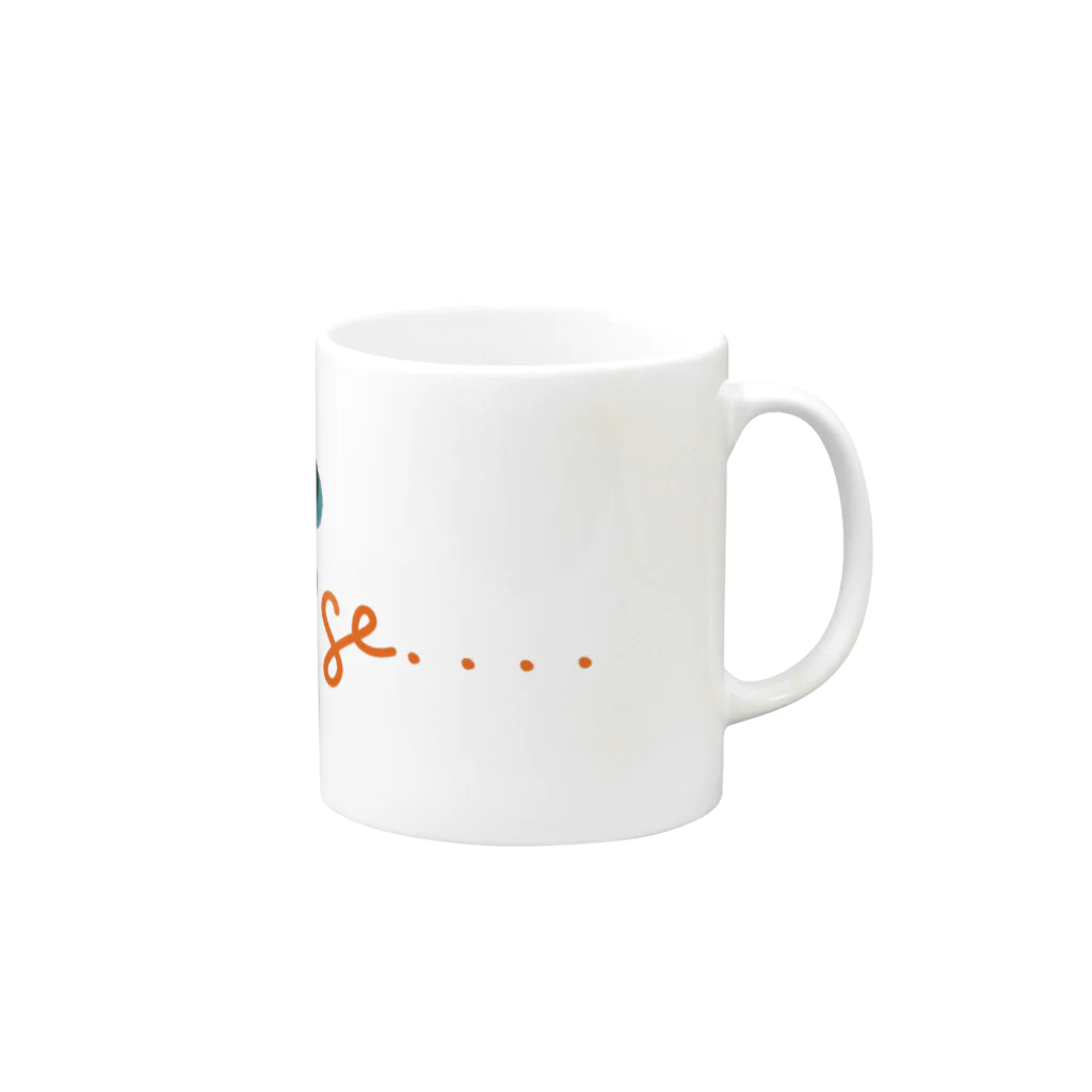 MoocleのOrange マグカップの取っ手の右面