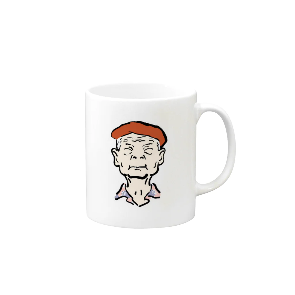 gurichiyo11の会長 Mug :right side of the handle