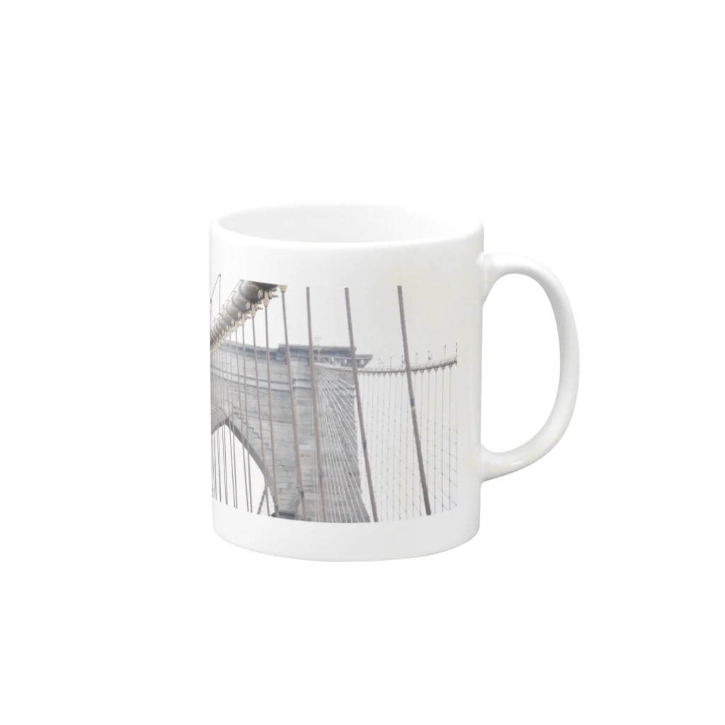 seiraworld.jpの Brooklyn Bridge Mug :right side of the handle