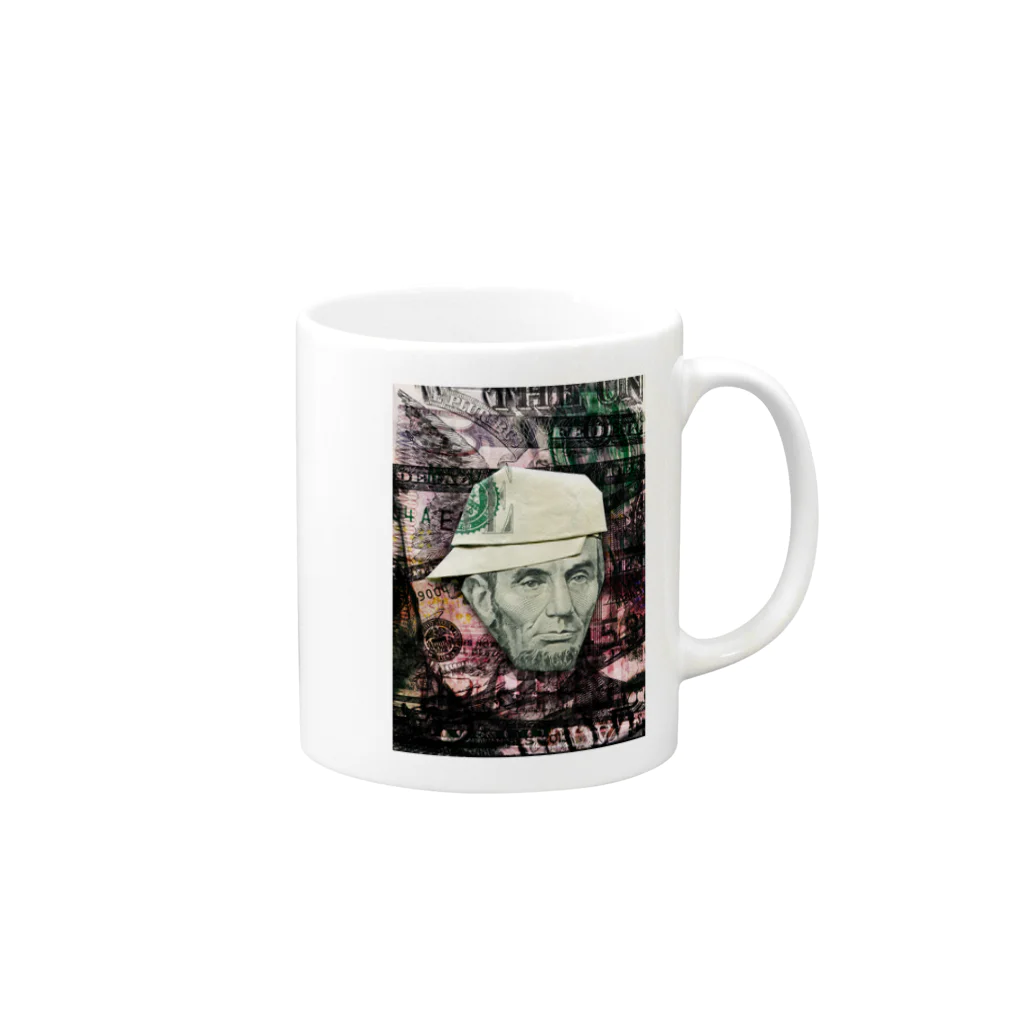 FickleのKid Lincoln Mug :right side of the handle