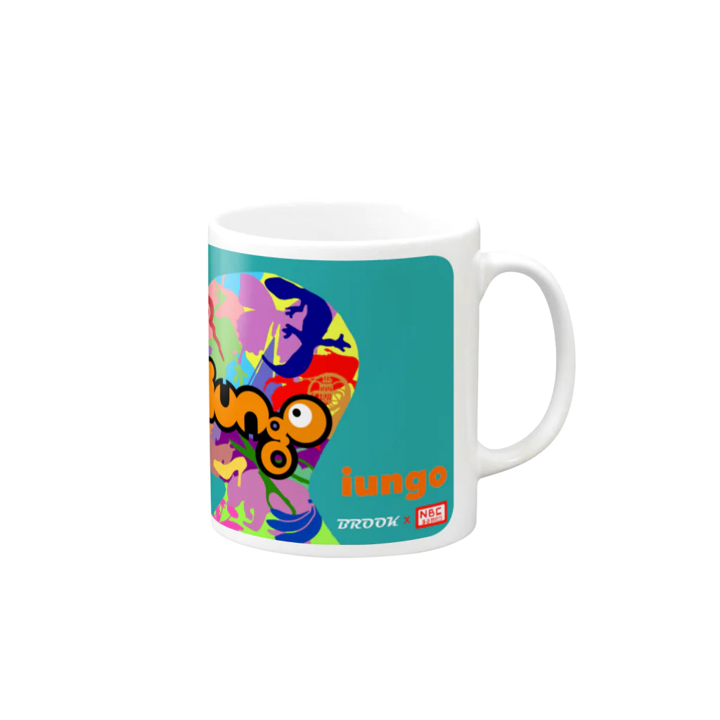 Brook(NBC games)のiungo（パッケージデザイン） Mug :right side of the handle