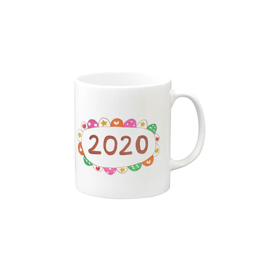 tanpokosanの2020 Mug :right side of the handle