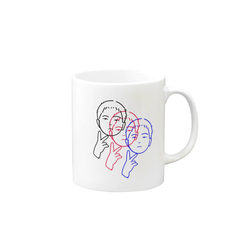 げりのwtf boy3 Mug :right side of the handle