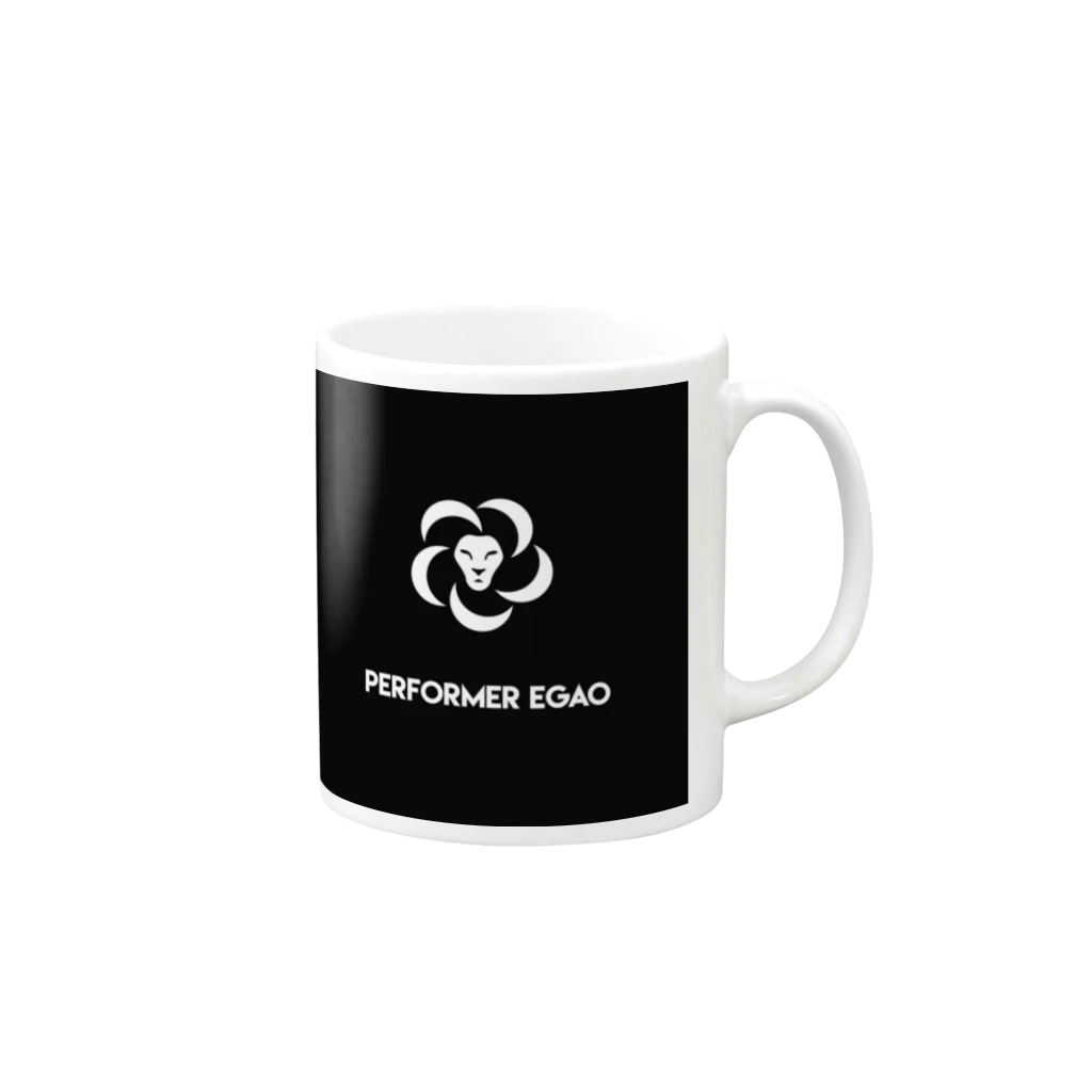 spreadのパフォーマーEGAOグッズPart2 Mug :right side of the handle