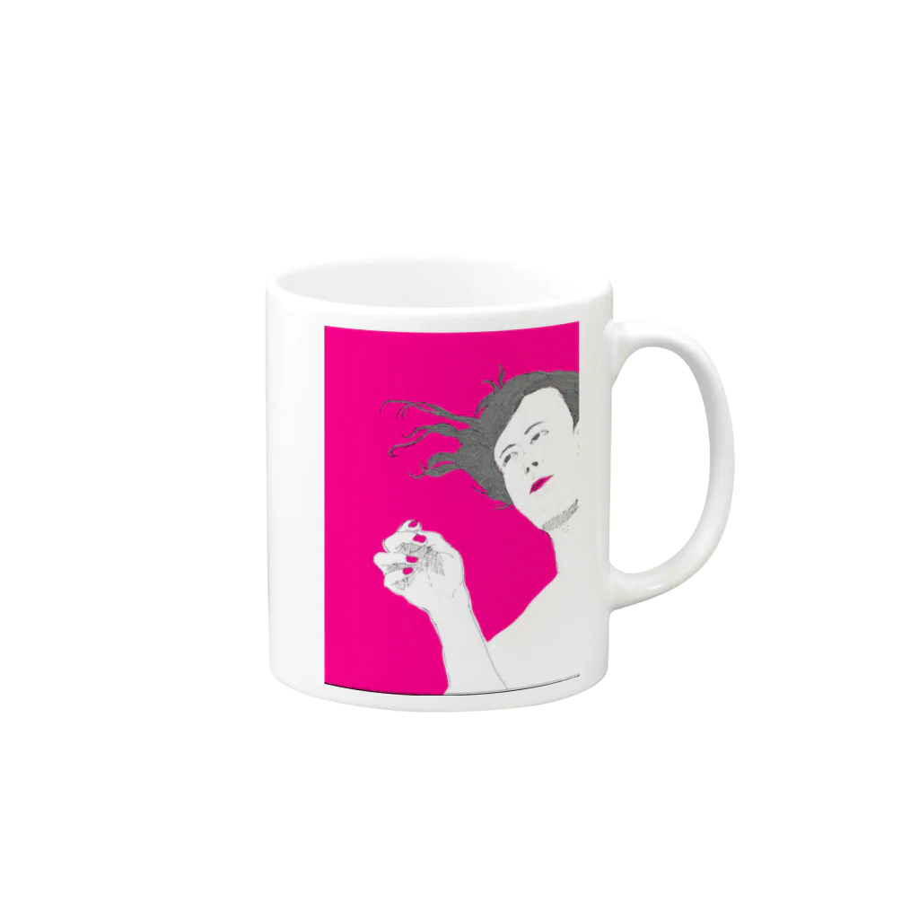 3710のよろこび Mug :right side of the handle