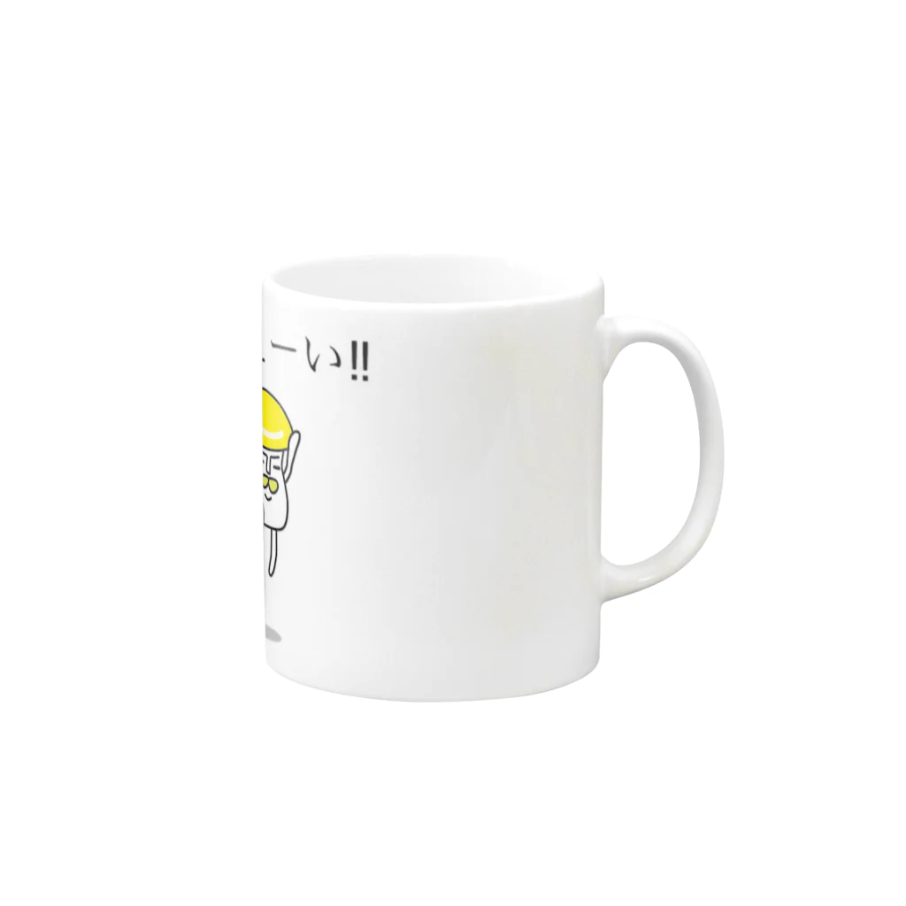 ピルツの毒きのこ Mug :right side of the handle