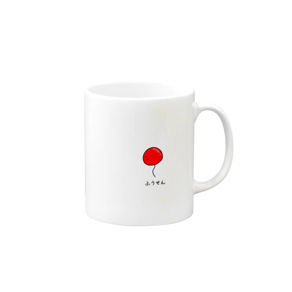 tochigiのふうせん Mug :right side of the handle