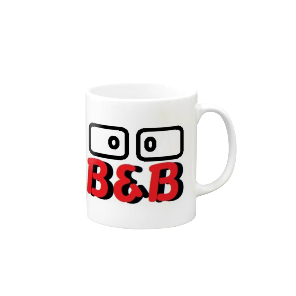 アメリカンベース のB&B Mug :right side of the handle