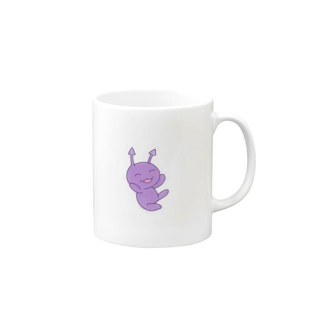 すくなのよろこびわるーん Mug :right side of the handle