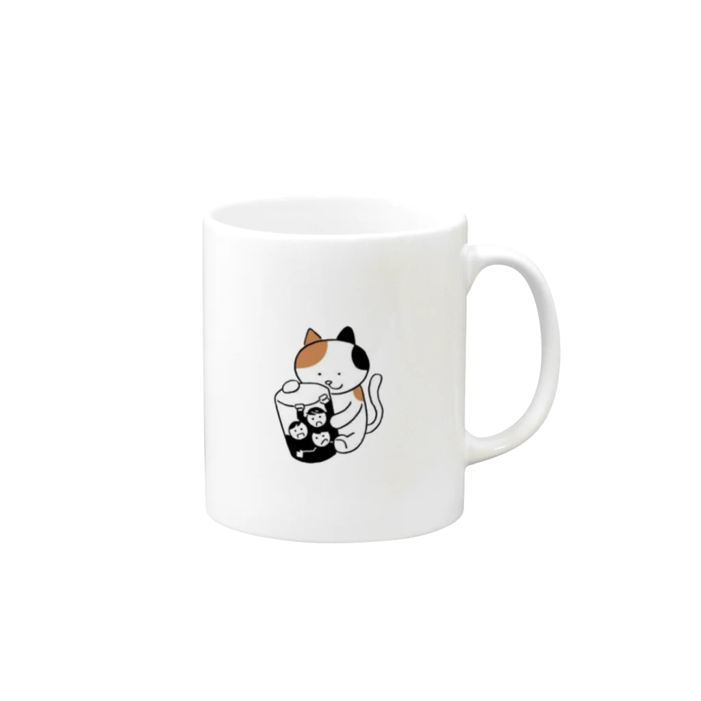 それにしても、ミケコのそれにしても、ミケコ　 Mug :right side of the handle