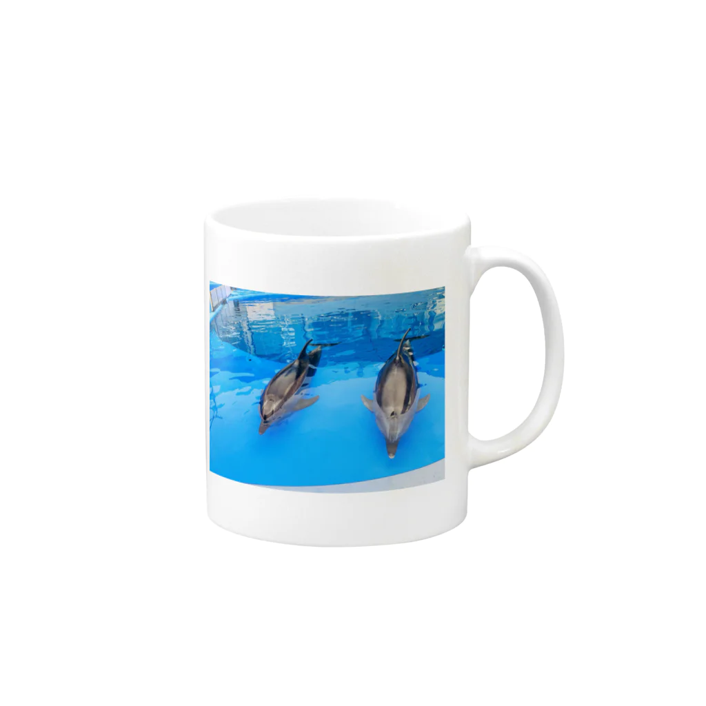 tomutarouのDolphin Mug :right side of the handle