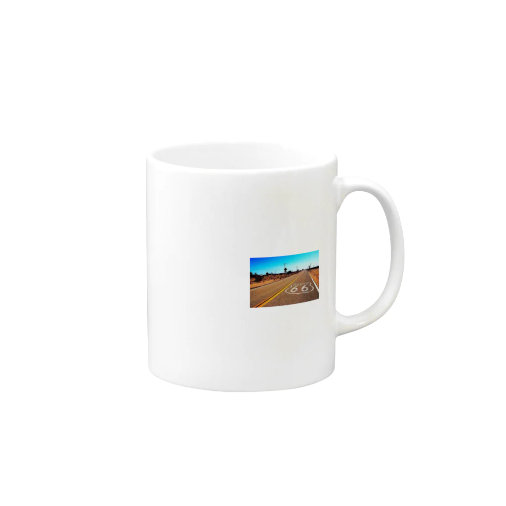 senseのルート66 Mug :right side of the handle