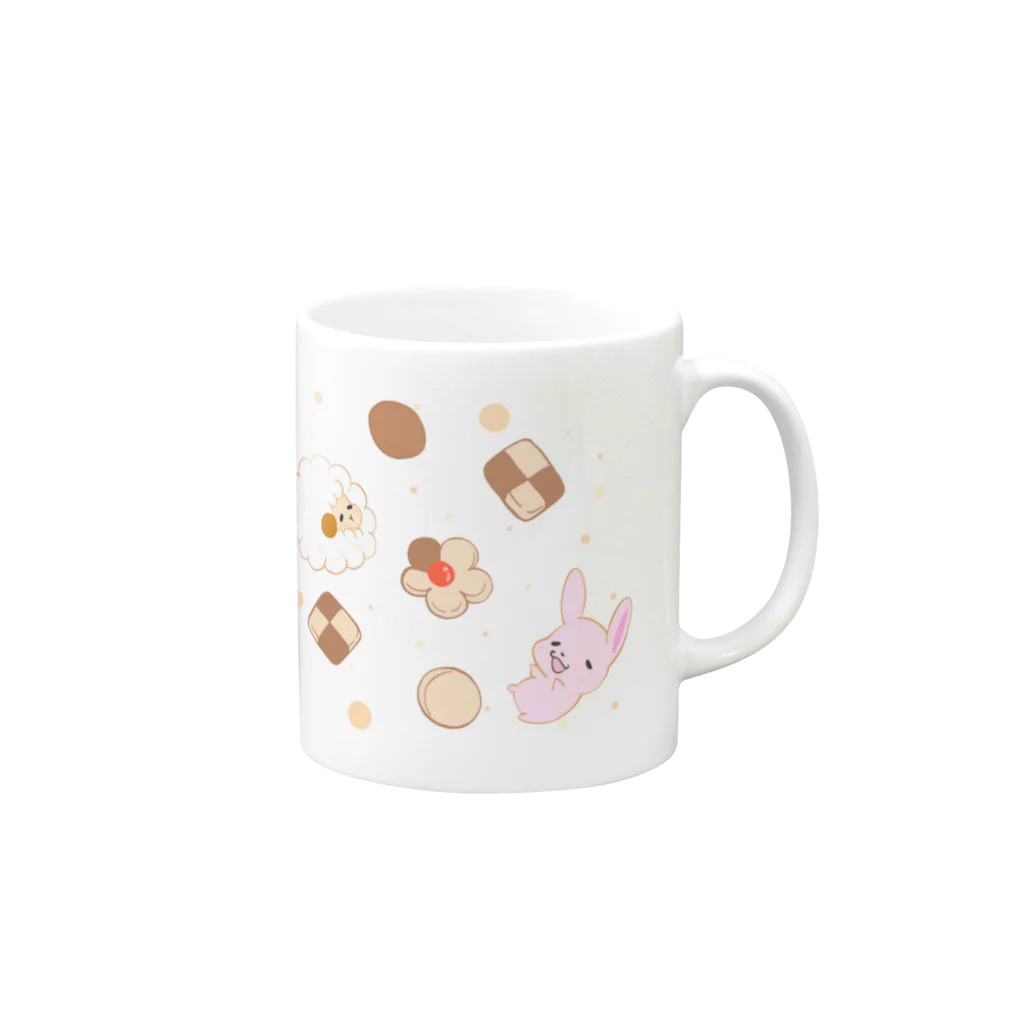 hina__のRelux  time Mug :right side of the handle