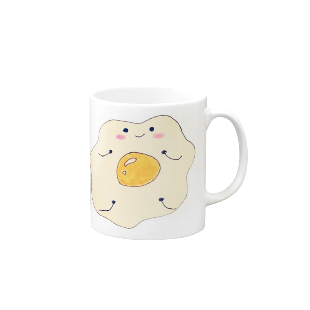 や さ か のやさか Mug :right side of the handle