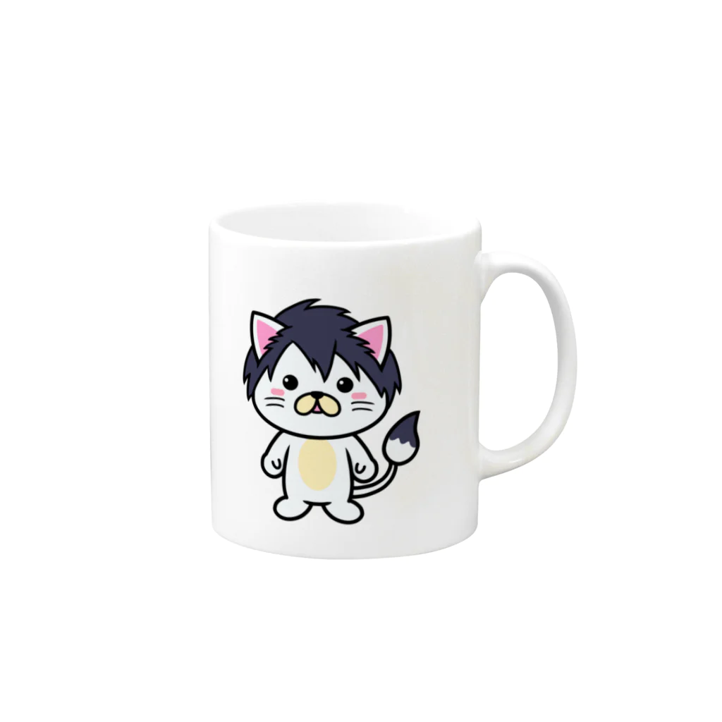 youのゆうにゃん Mug :right side of the handle