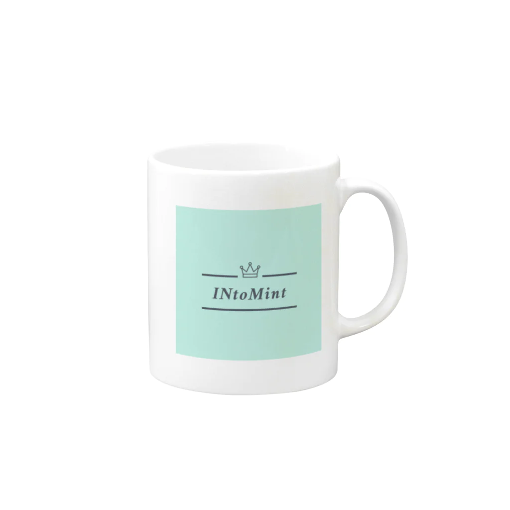 INtoMintのINto Mint Mug :right side of the handle