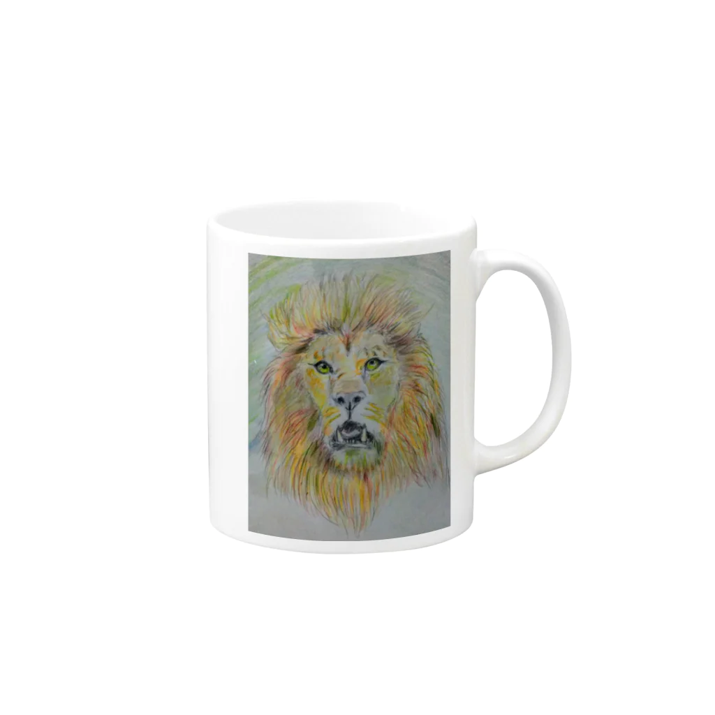 jUDasのKing of  Kings〜黄金獣 Mug :right side of the handle