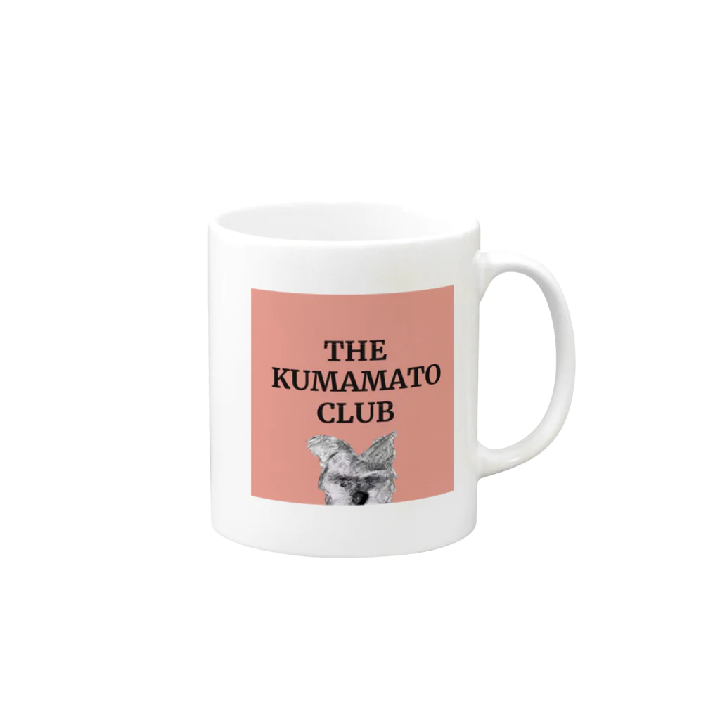 THE KUMAMOTO CLUBのTHE KUMAMOTO CLUB マグカップの取っ手の右面