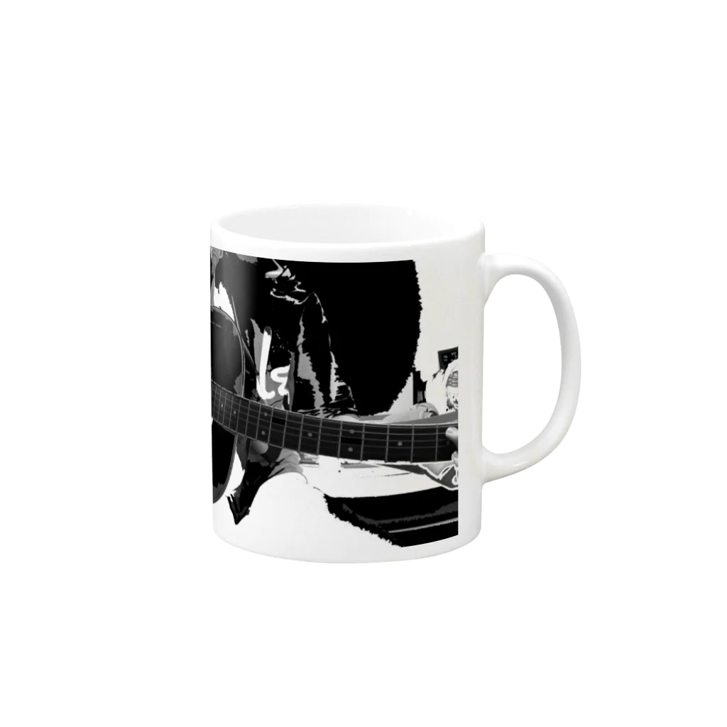 山田のGUITAR Mug :right side of the handle