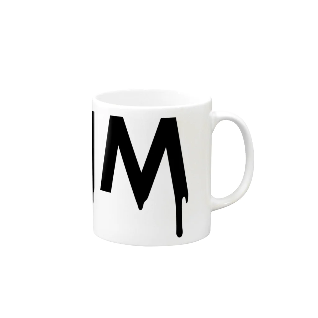 ロッキンプールのMelty Swim Mug :right side of the handle