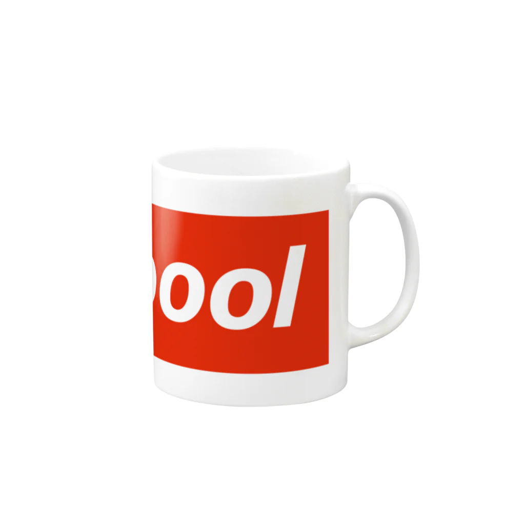 ロッキンプールのSukipool_rd Mug :right side of the handle