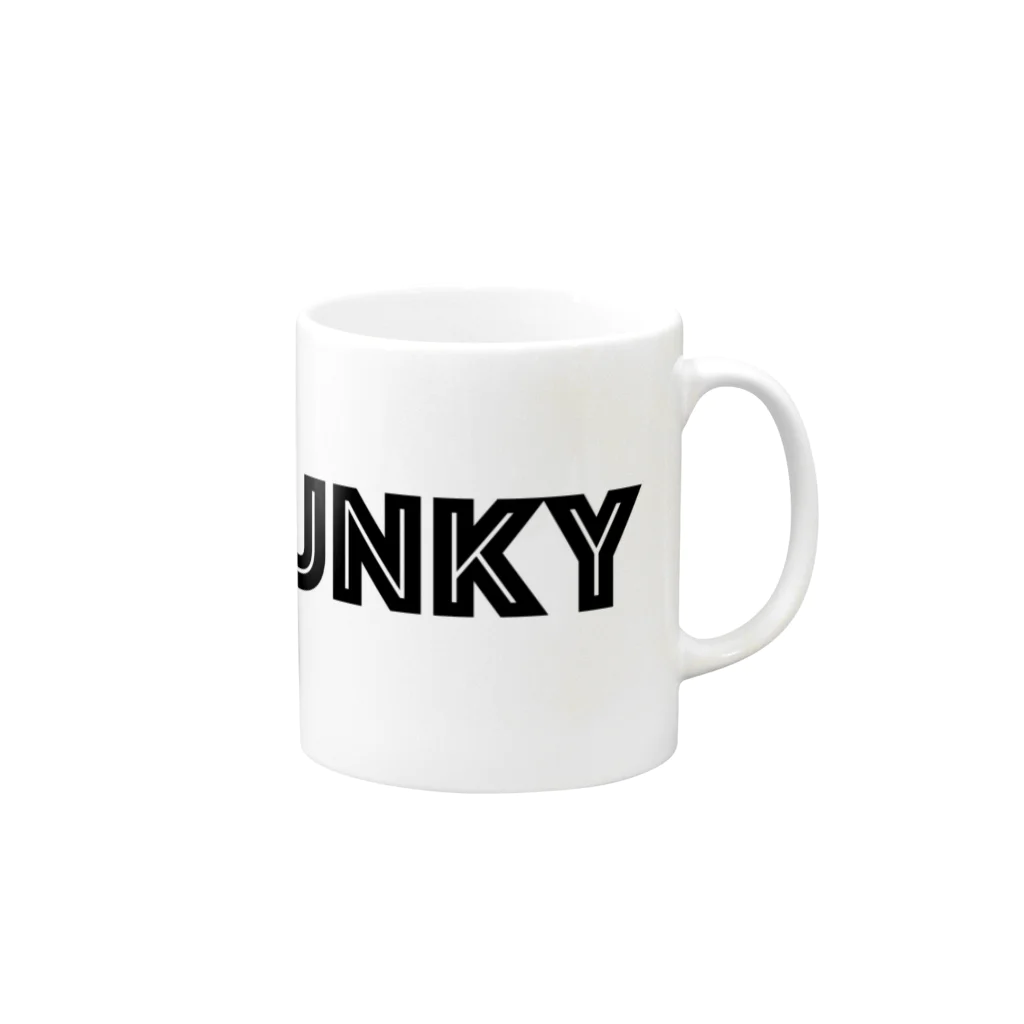 ロッキンプールのPOOL JUNKY Mug :right side of the handle