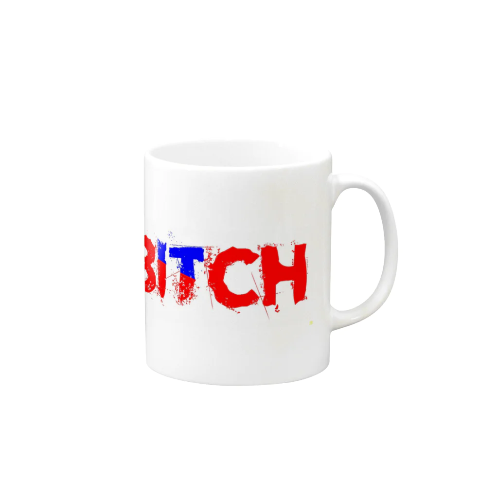 COPYL STOREのSHBITCH Mug :right side of the handle