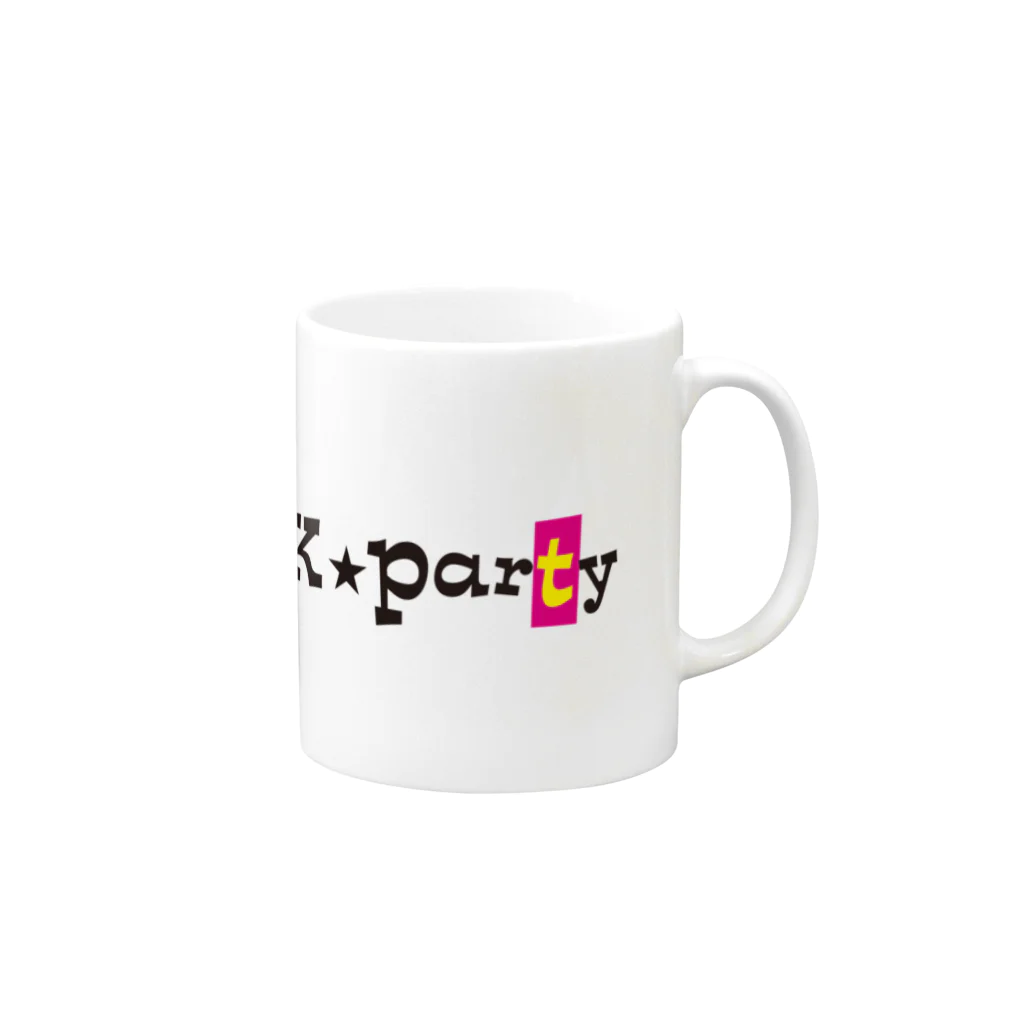 のりこ⏩ Flannel & THE PSYCHO’SのNRKparty☆ Mug :right side of the handle