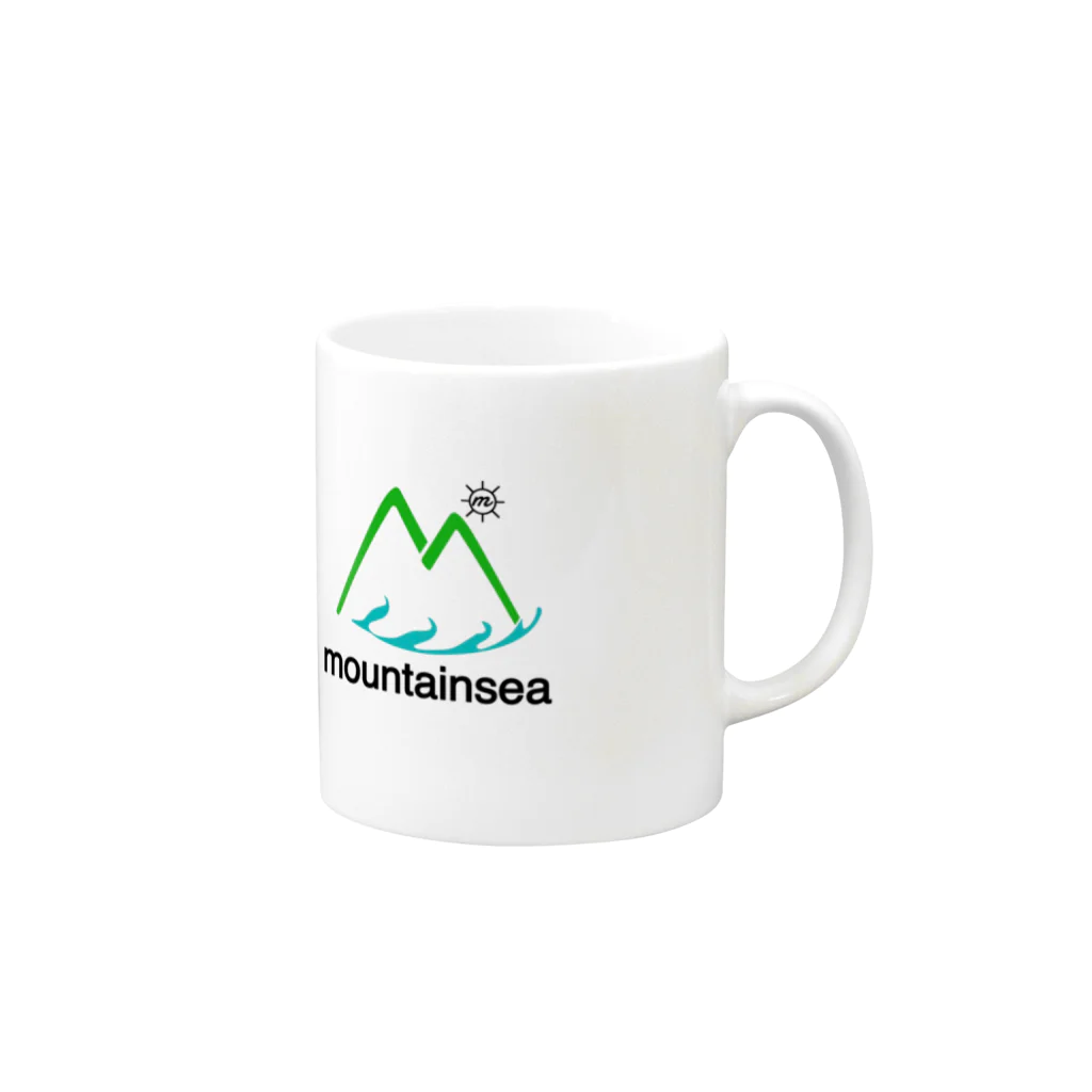 mountainsea1003のあ Mug :right side of the handle