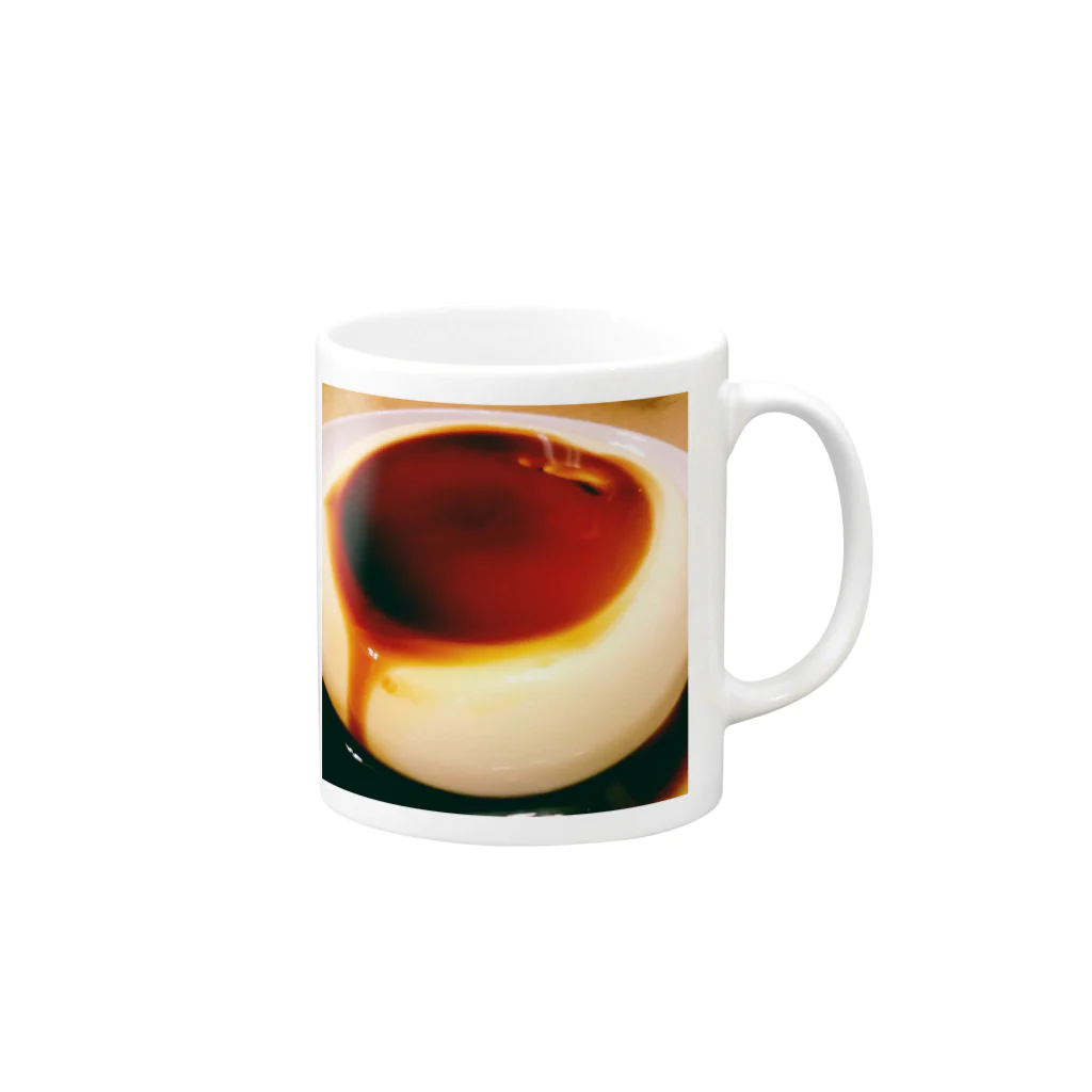 Chisaki KhanのDekkai Pulin goods Mug :right side of the handle