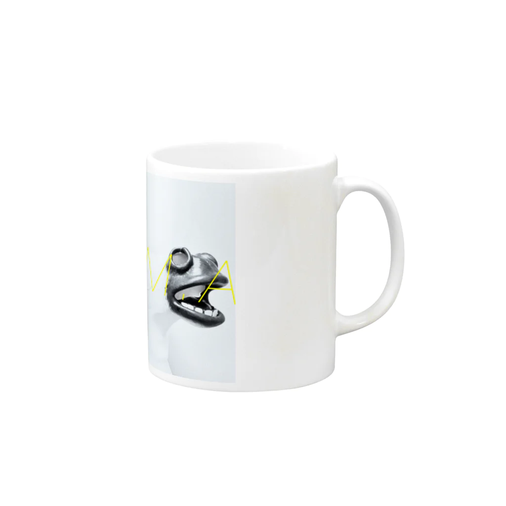 HulboのU.M.A Mug :right side of the handle