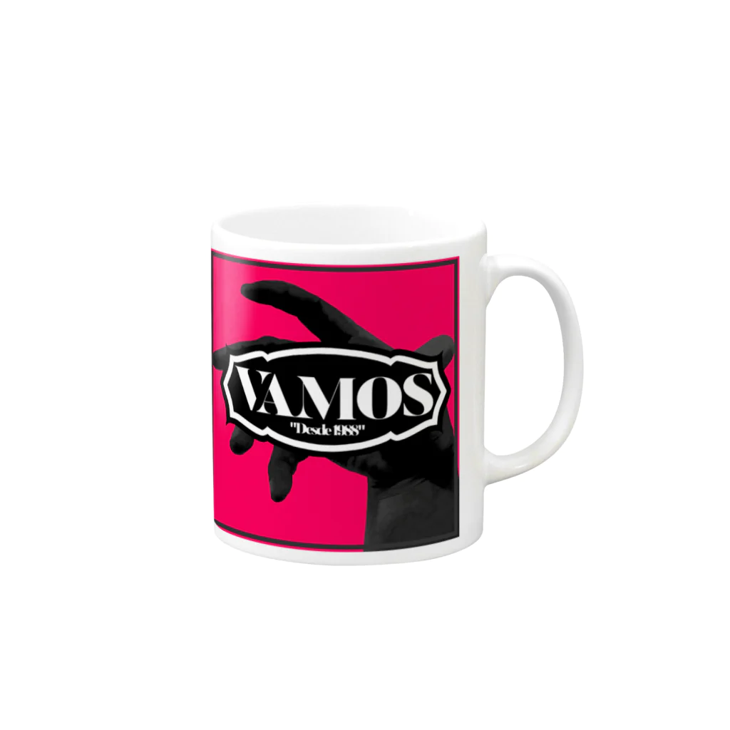 VAMOS Mexicoのｒｔｒｔｒｔｒｔｒ Mug :right side of the handle